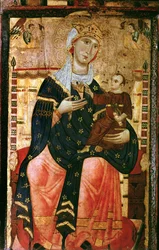 Madonna in trono con Bambino, c.1260